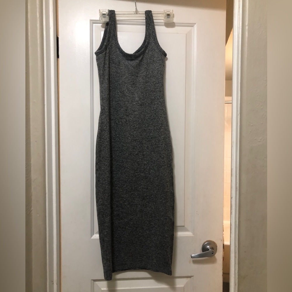 Vuori Heather Gray Midi Tank Dress size XS NWOT SO CUTE - Picture 4 of 5
